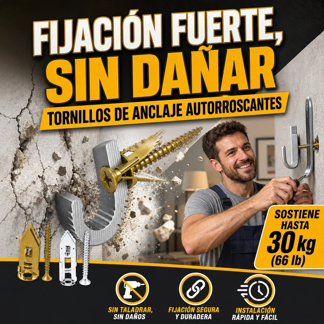 TORNILLOS DE ANCLAJE CON EXPANSIÓN INTERNA SEGURIDAD Y FUERZA