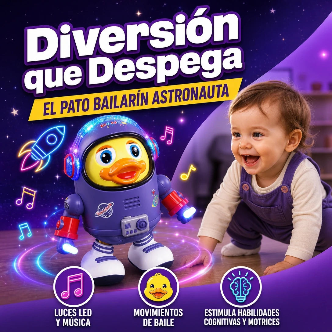 PATONAUTA BAILARÍN ESTIMULACIÓN Y DIVERSIÓN PARA TU PEQUE