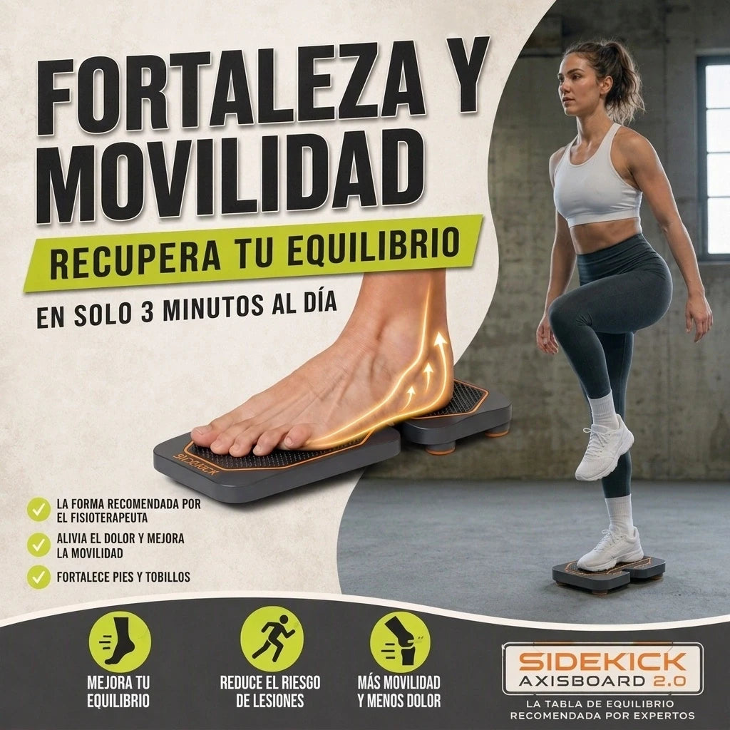 TABLA DE EQUILIBRIO AXISBOARD RECUPERA LA FUERZA Y ALIVIA EL DOLOR