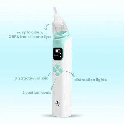 🌪️ASPIRADOR NASAL ELÉCTRICO PARA BEBÉS👶