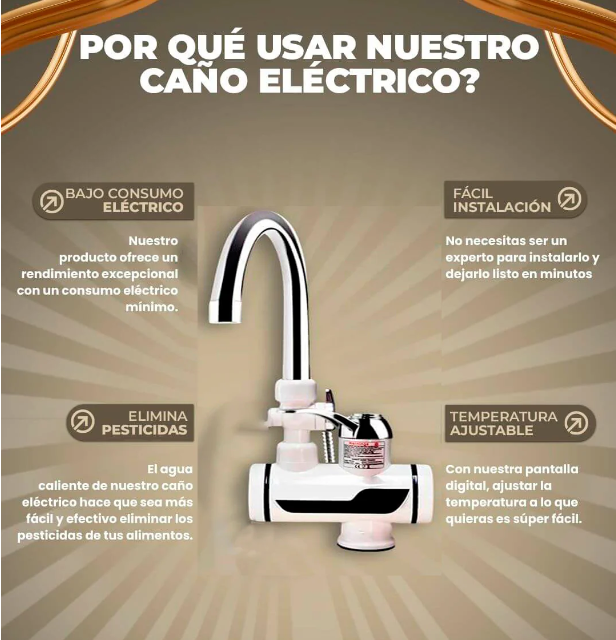 🚰GRIFO ELÉCTRICO Y CALENTADOR DE AGUA💧