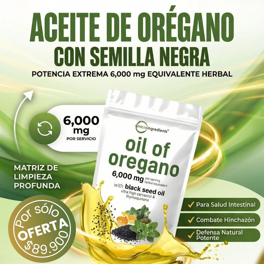 ACEITE DE ORÉGANO CON SEMILLA NEGRA