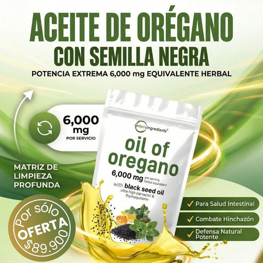 ACEITE DE ORÉGANO CON SEMILLA NEGRA