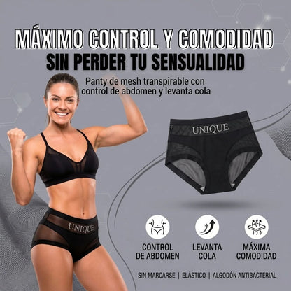 PANTY CON CONTROL DE ABDOMEN, FRESCURA Y SENSUALIDAD