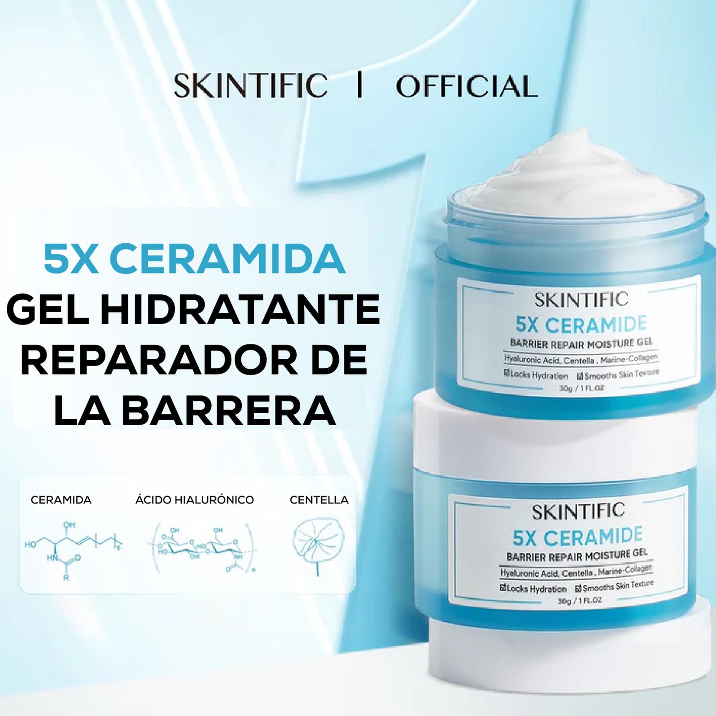 💧 CREMA SKINTIFIC 5X REPARA Y PROTEGE TU PIEL 💧