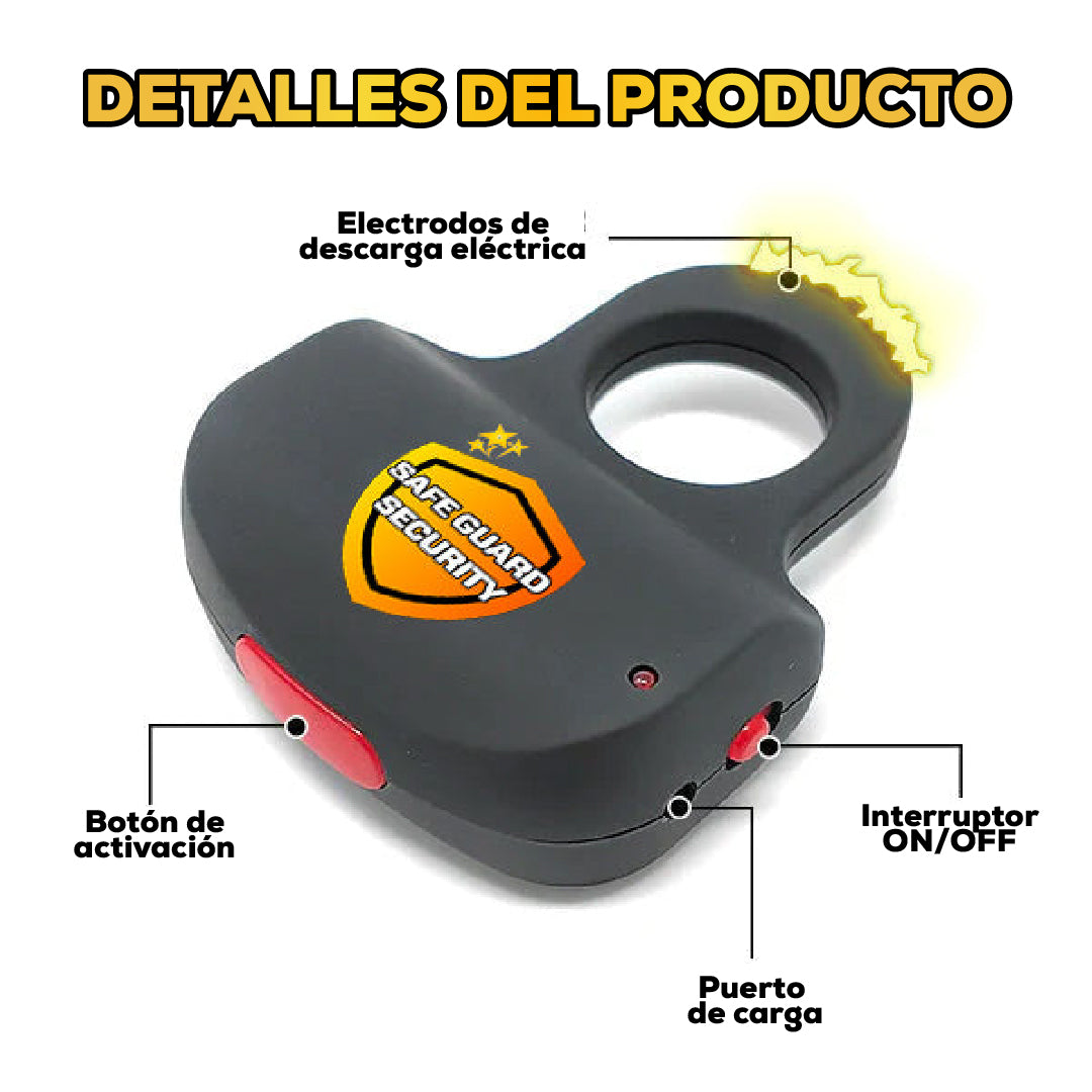 😎 EMPUÑADURA PARALIZANTE CON NUDILLOS SAFEGUARD™