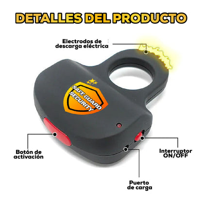 😎 EMPUÑADURA PARALIZANTE CON NUDILLOS SAFEGUARD™