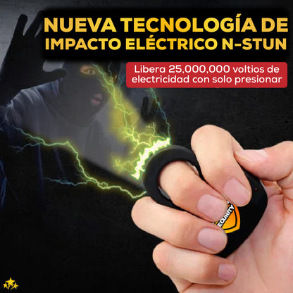 😎 EMPUÑADURA PARALIZANTE CON NUDILLOS SAFEGUARD™