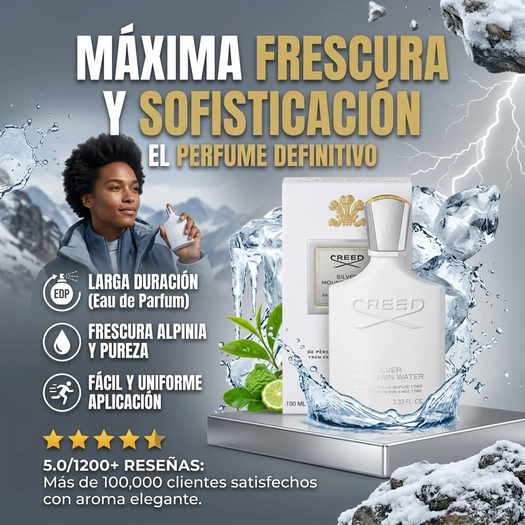 PERFUME HOMBRE CREED SILVER MOUNTAIN 100ML