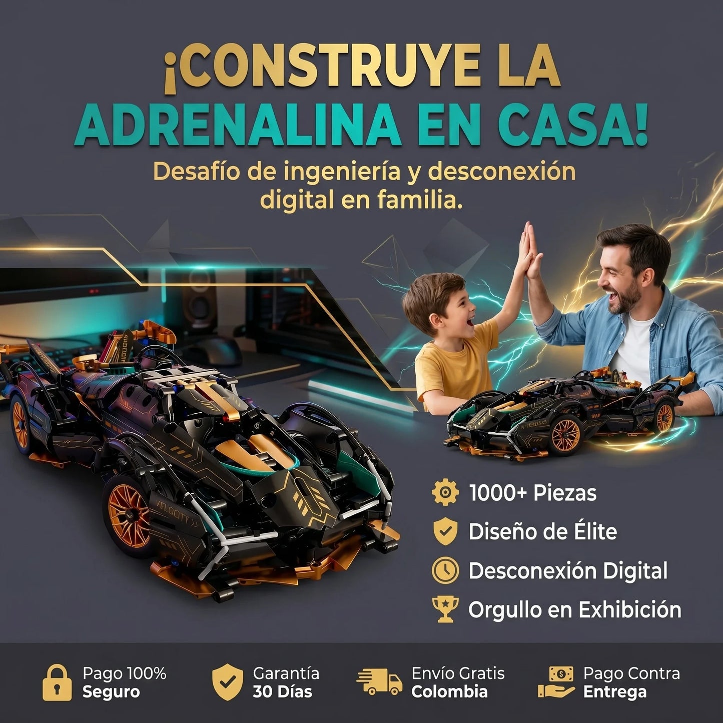 LEGO DE CARRO DEPORTIVO COLECCIONABLE