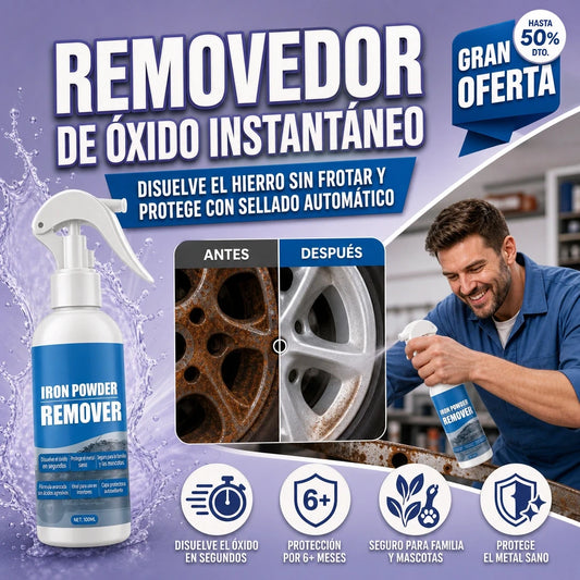 SPRAY REMOVEDOR DE OXIDO AL INSTANTE  SIN FROTAR