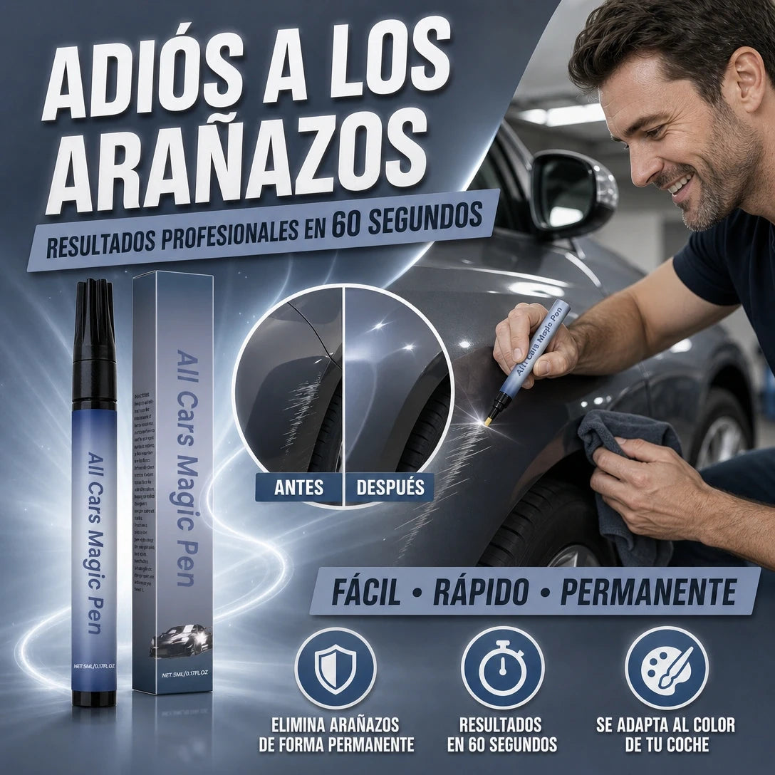 BOLÍGRAFO MÁGICO PARA REPARAR RAYONES DEL CARRO AL INSTANTE