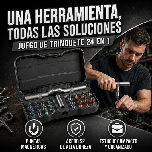 KIT DE DESTORNILLADORES EN ACERO INDUSTRIAL DE ALTA DUREZA