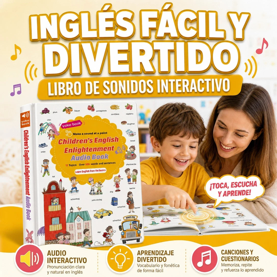 LIBRO INTERACTIVO PARA APRENDER INGLÉS FÁCIL Y DIVERTIDO