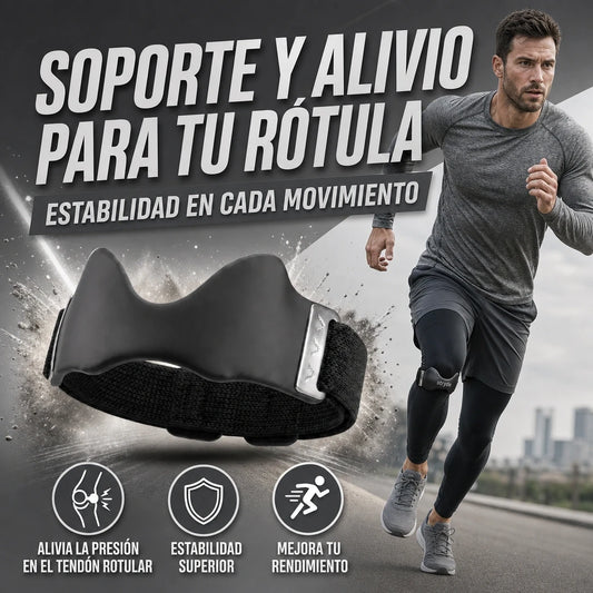 ALMOHADILLA DE SOPORTE PARA TENDÓN ROTULIANO MOVIMIENTO SIN DOLOR