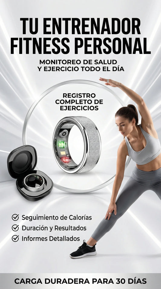 ANILLO INTELIGENTE MONITOR DE SALUD 24/7