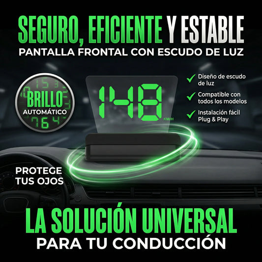 VELOCÍMETRO Y GPS HUD DIGITAL UNIVERSAL PARA AUTO